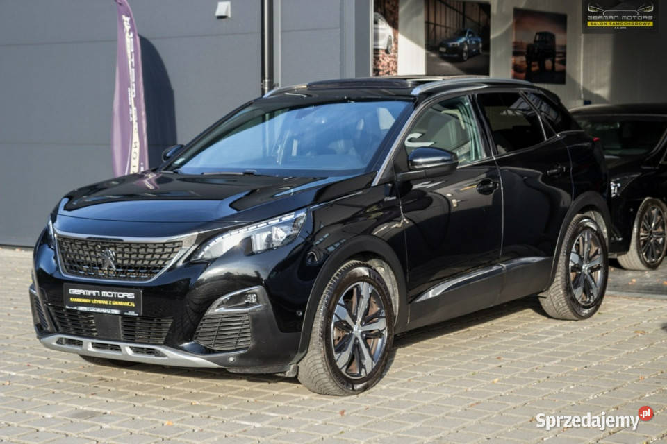 Peugeot 3008 GT Line Panorama Masaże El fotele pomorskie Dębogórze