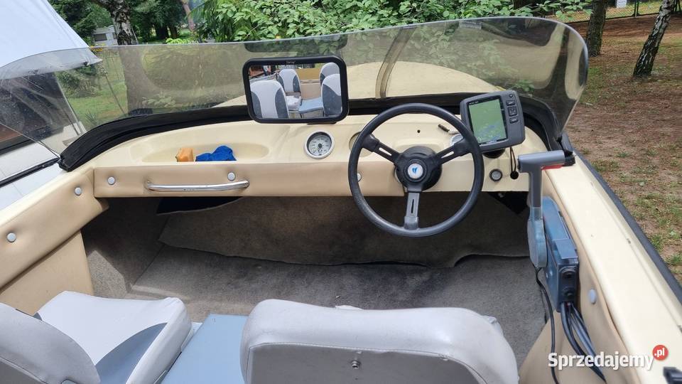 Motorówka 470 z przyczepą i silnikiem yamaha F50 Rawicz