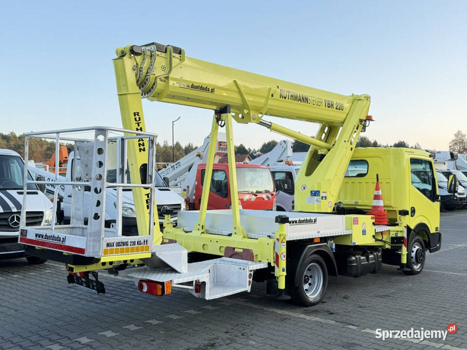 Nissan Cabstar Podnośnik Koszowy 22m RUTHMANN świętokrzyskie Widełki