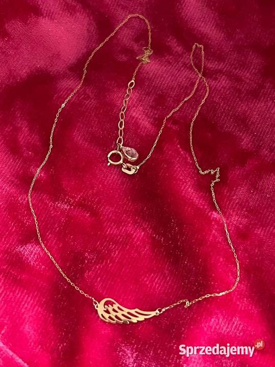 Złoty łańcuszek celebrytka pr 585 Prałkowce sprzedam
