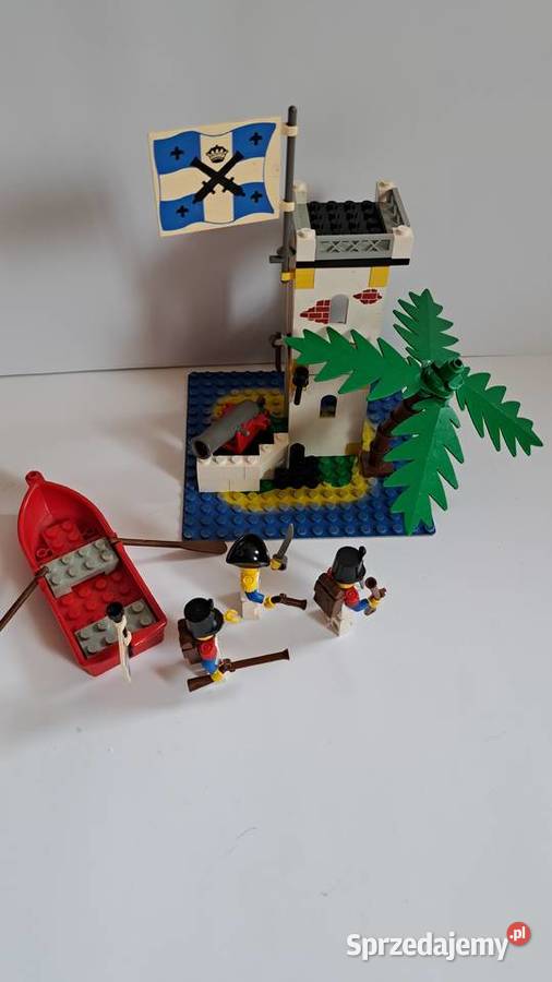 Lego Pirates 6265 Sabre Island piraci wyspa