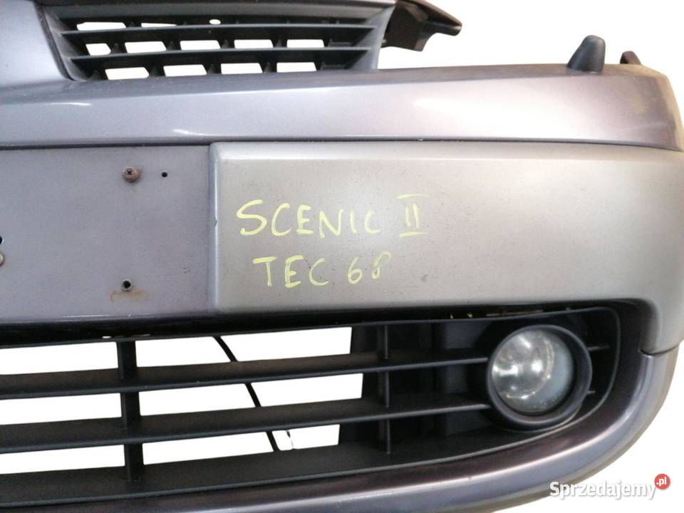 ZDERZAK PRZEDNI PRZÓD HALOGENY TEC68 RENAULT