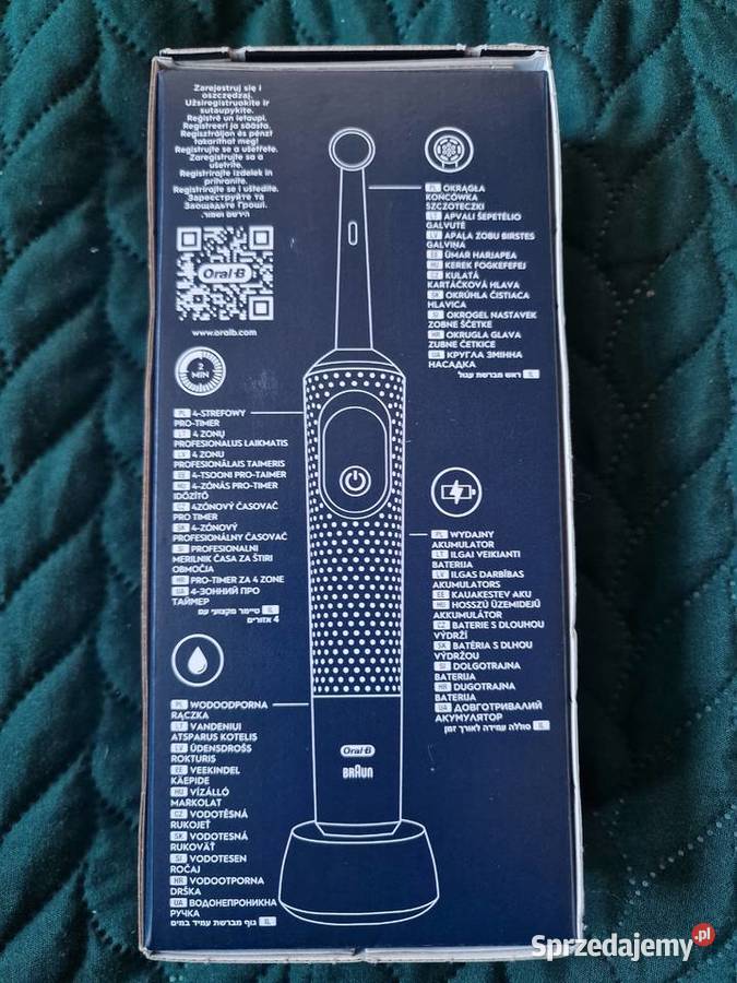 NOWA Szczoteczka elektryczna OralB PRO Kids 3 Wrocław sprzedam
