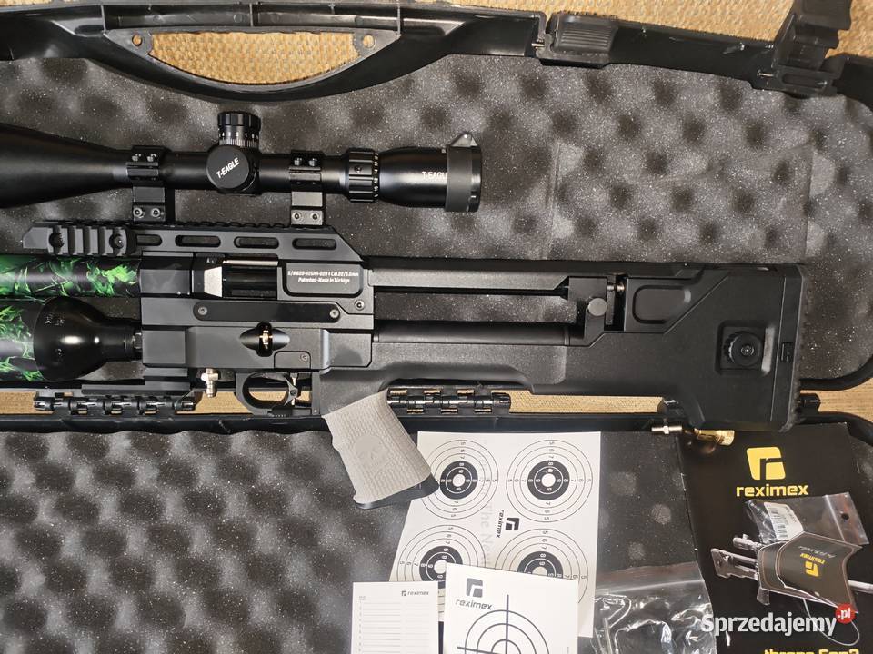 Wiatrówka PCP Reximex Throne Gen 2 kaliber 55 mm Bogdaniec