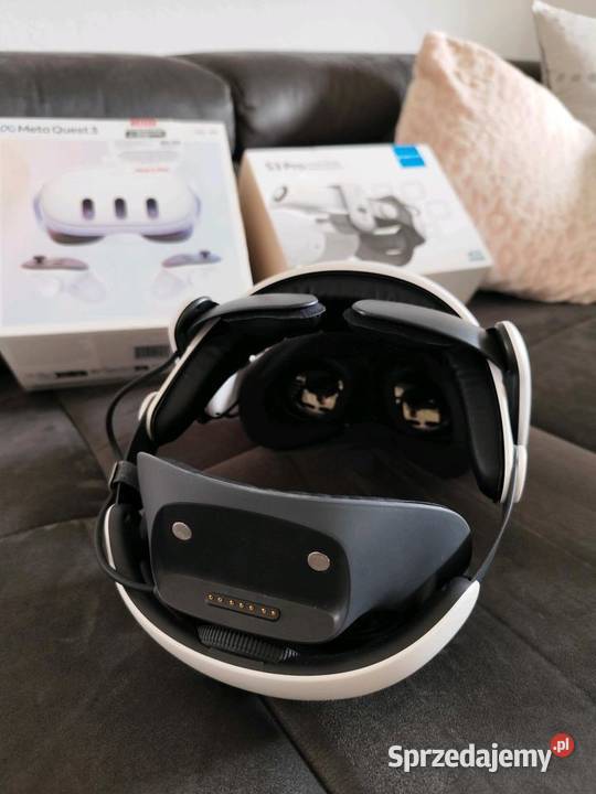 Meta Quest 3 512 GB BOBOVR S3 Pro Strap z Międzylesie sprzedam