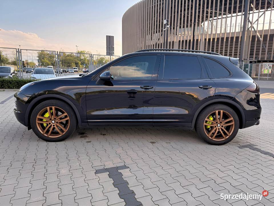 Porsche Cayenne S 2010r 48V8 LPG Salon MZamiana czarny Cayenne Sosnowiec