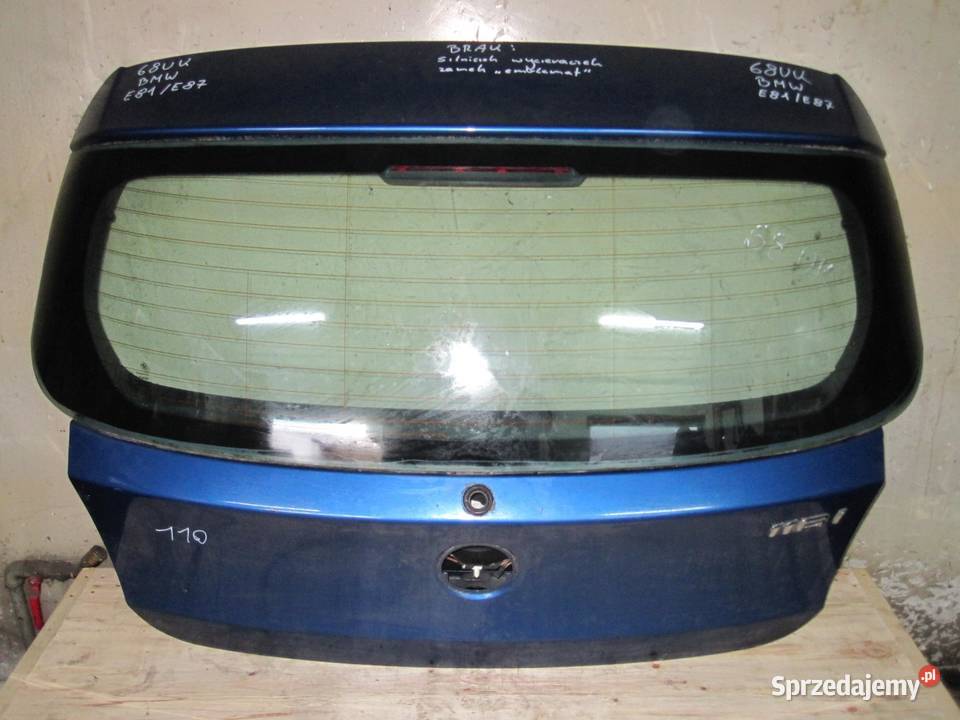 BMW E81 E87 06r klapa tył osobowe sprzedam