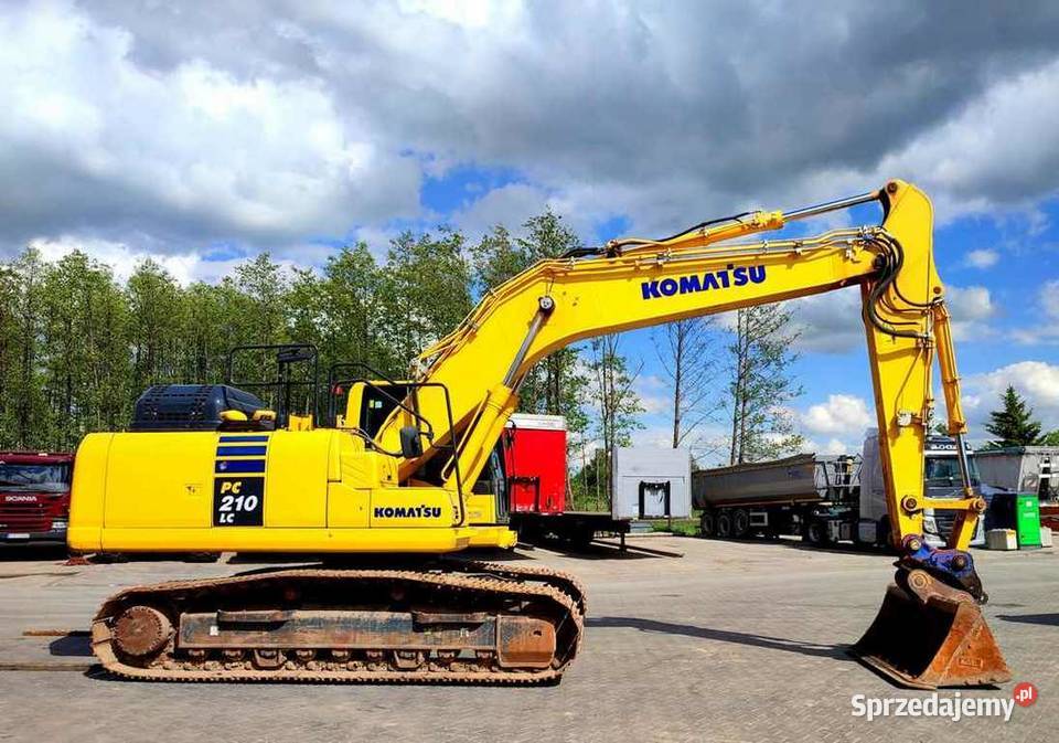 Wynajem koparki gąsienicowej Komatsu PC 21011 Warszawa