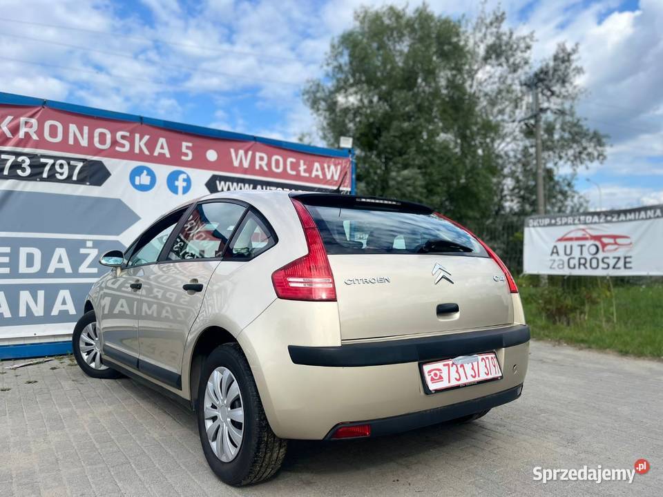 Citroen C4 14 Benzyna 2005 Klimatyzacja 5 219000km