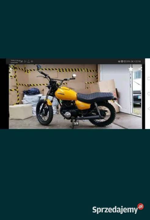 Honda 185 Scrambler czterosuwowy Tomaszów Mazowiecki