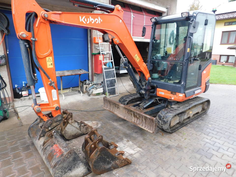 Minikoparka Kubota kx0304 waga 286t kx027 u27 Kraków sprzedam