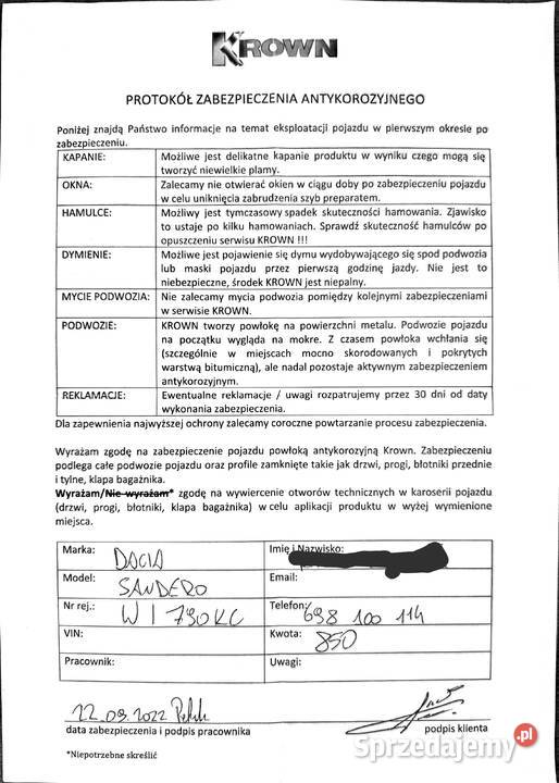 Dacia Sandero Stepway Czytaj proszę opis manualna Warszawa