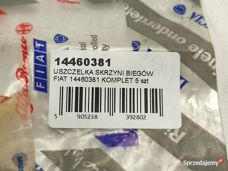 USZCZELKA SKRZYNI BIEGÓW 5 FIAT BRAVO 20072014 Uszczelki i uszczelniacze