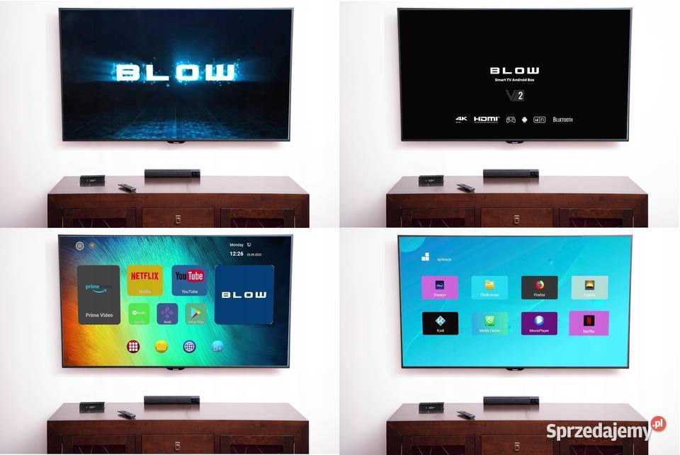 Odtwarzacz Multimedialny SMART TV BOX Android 9 Białystok sprzedam