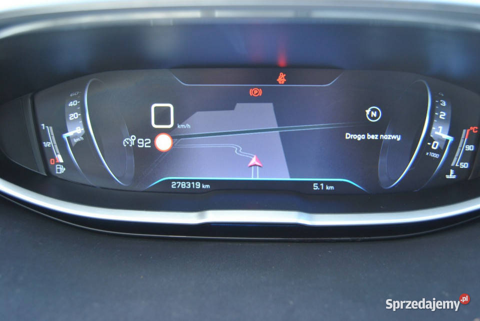 Peugeot 3008 ACTIV NAVI Kamera cof Virtual asystent pasa ruchu