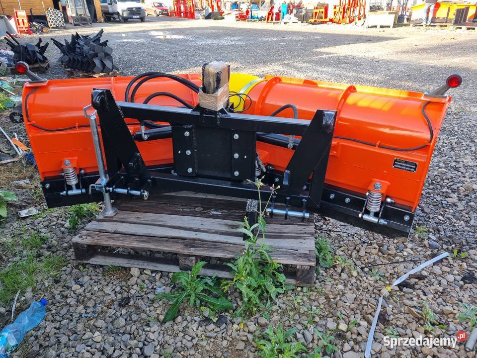 Pług do śniegu strzałkowy drogowy pilot 20m