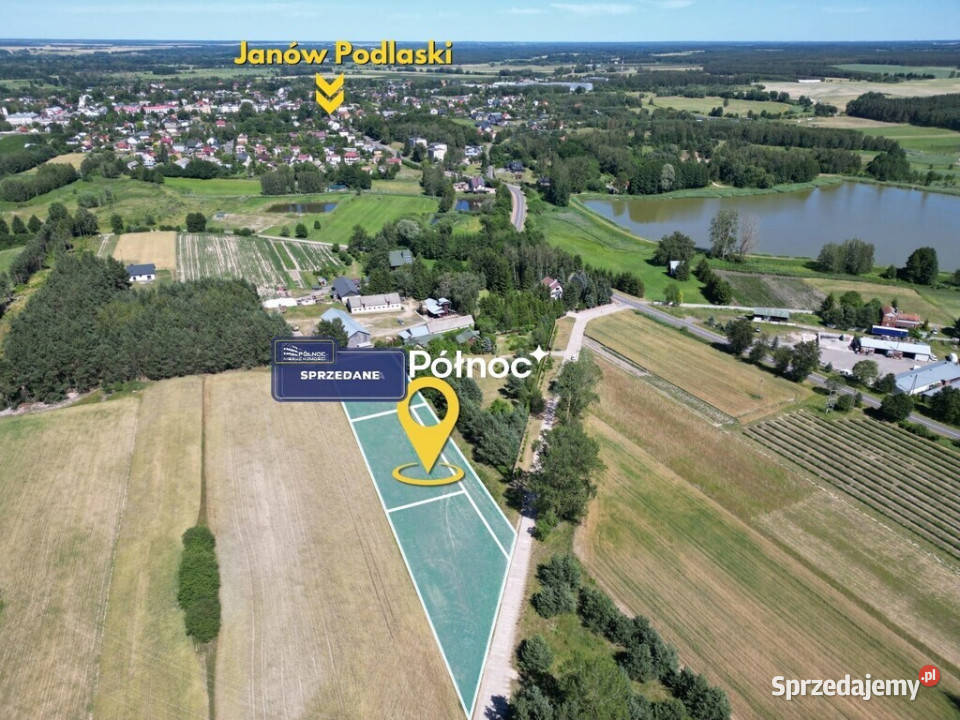 Działki z WZ w Janowie Podlaskim lubelskie