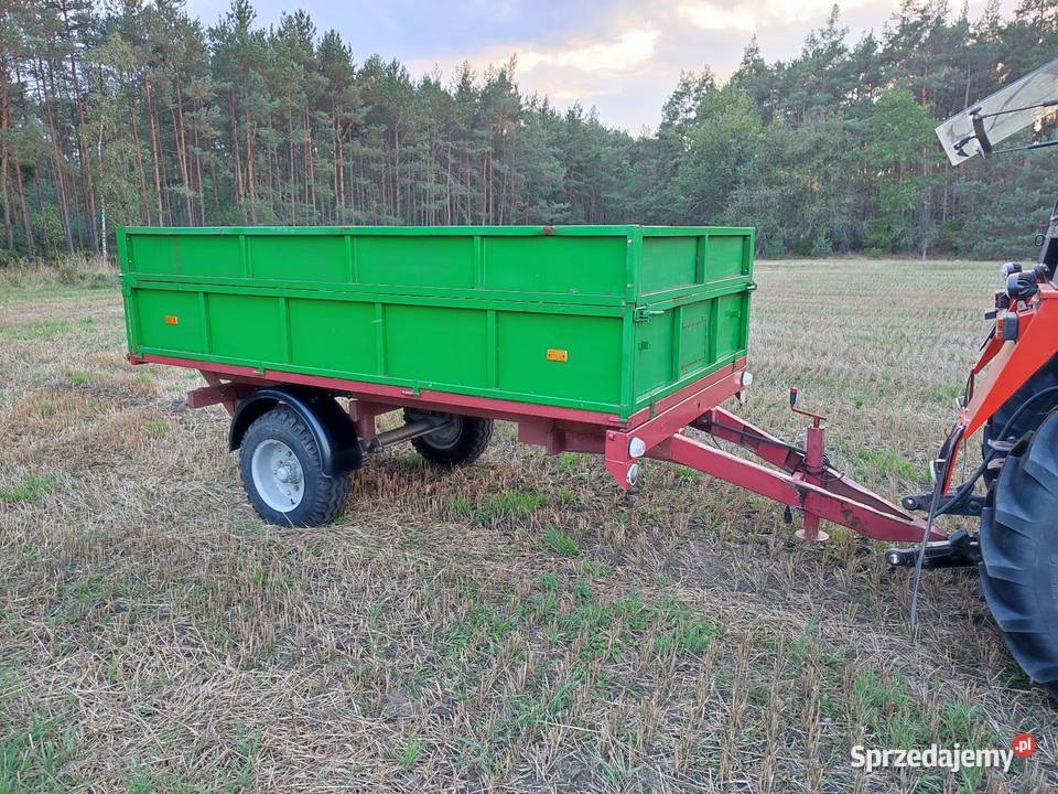 Przyczepa rolnicza jednoosiowa wywrotka łódzkie Głowno