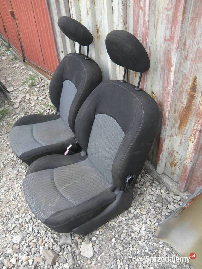 Fotel przedni prawy lewy bez airbag Peugeot 206 Fotele i kanapy