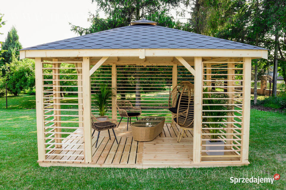 Altana ogrodowa Bari 1 wym 3x4m Producent Montaż Domki narzędziowe Rzeszów