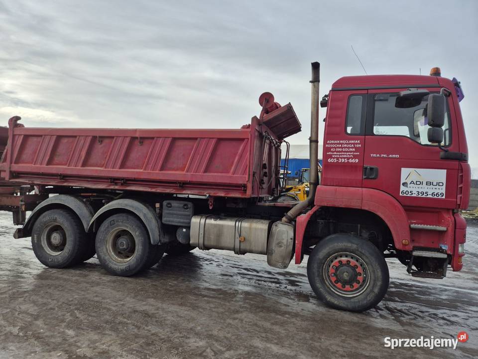 Sprzedam Man TGA 26480 6x6 reduktor hydroburta 1230000km Koninek