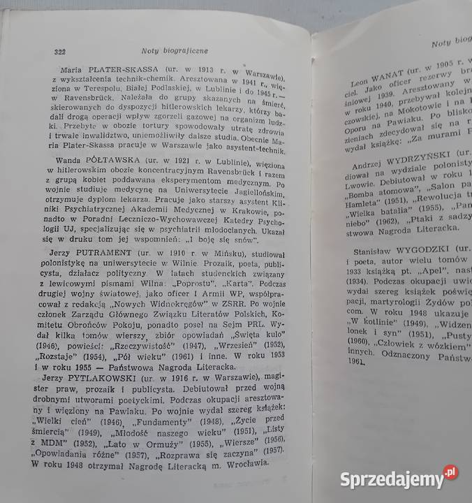 Antologia pamięci 19391945 Więzienna krata KiW
