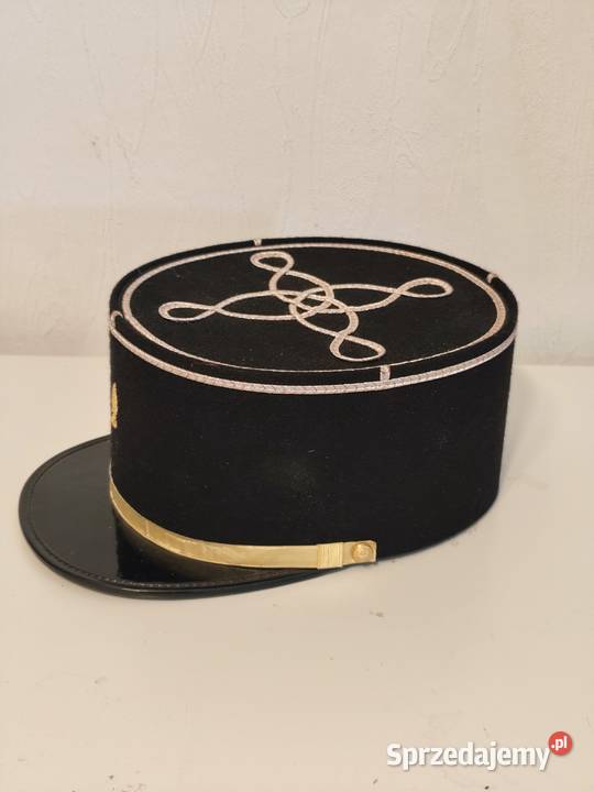 Oryginalne Francuskie Kepi Oficerskie