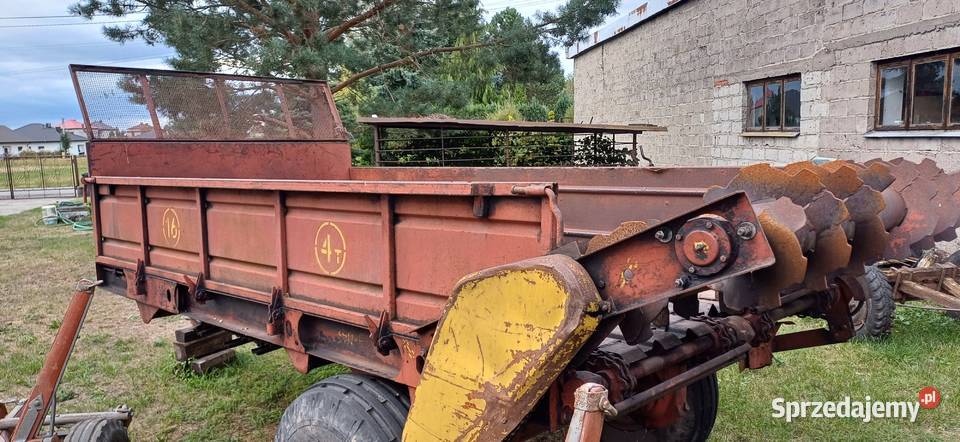 Rozrzutnik obornika nieuszkodzony Szczucin