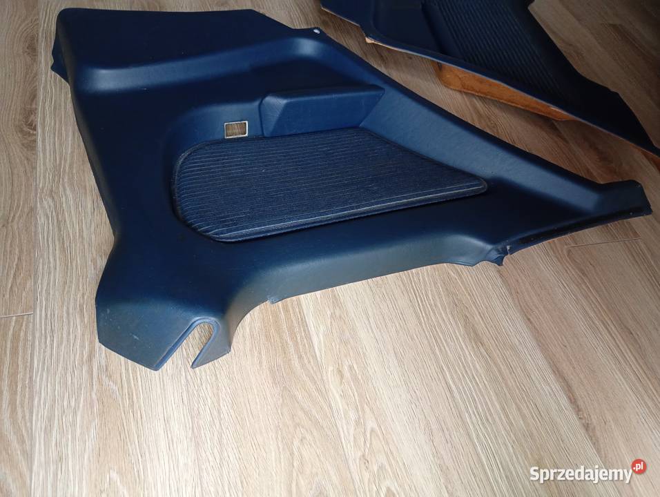 Mercedes w123 c123 boczek boczki niebieski welur Tarnowskie Góry