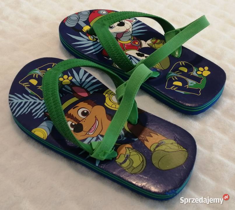 Japonki chłopięce plażowe Psi Patrol CA 2728 chłopiec Czeladź