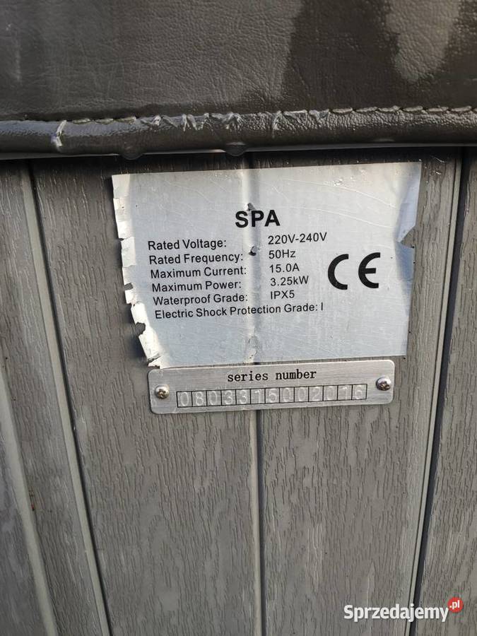 Jacuzzi całoroczne ogrodowe 5os