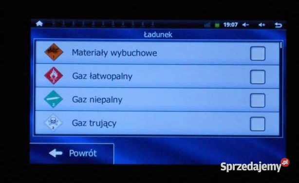 Nawigacja Samochodowa GPS Maxcom 433 z Mapą Całe Gorzów Wielkopolski