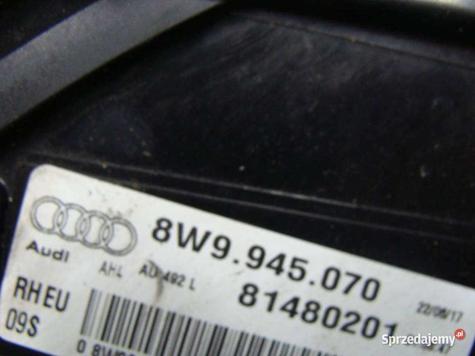AUDI A4 B9 KOMBI LAMPA PRAWA TYŁ TYLNA 8W9945070 Goleniów