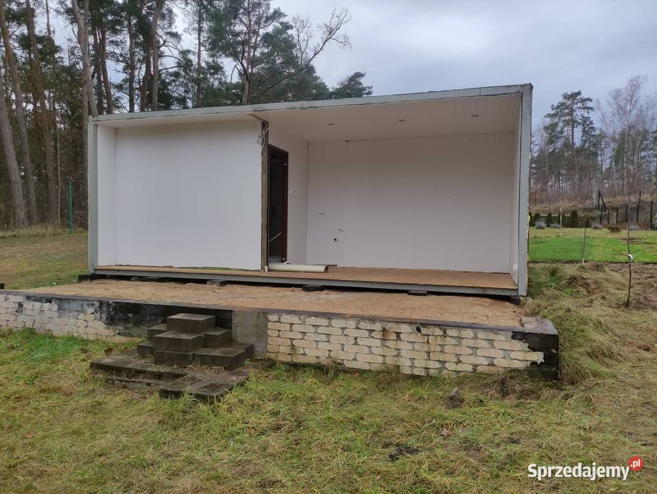 Domek 35m kontener domek modulowy Domki drewniane Krzeszyce