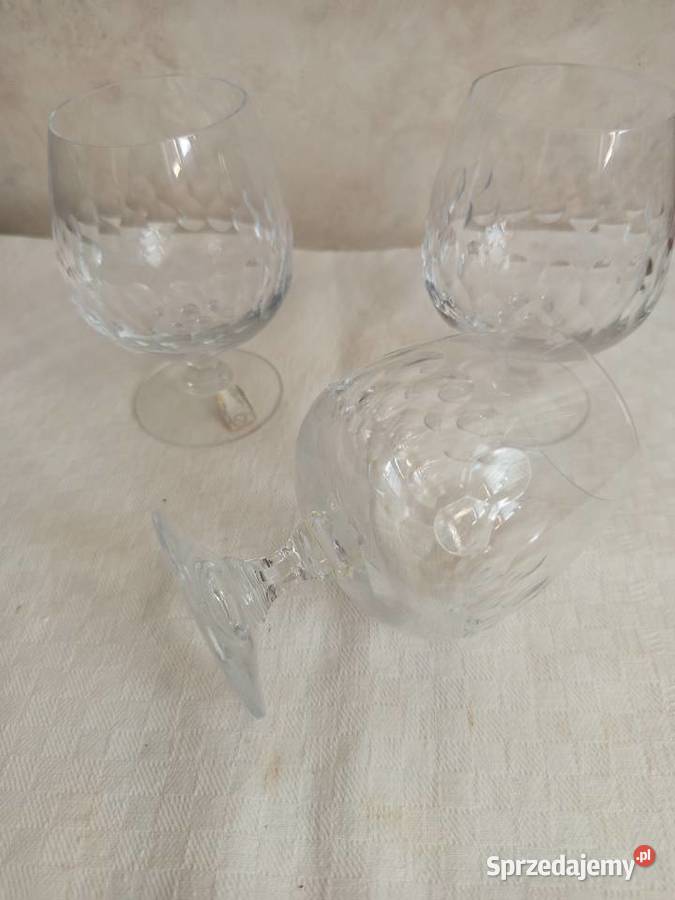 Kieliszki do brandy koniaku mazowieckie Warszawa