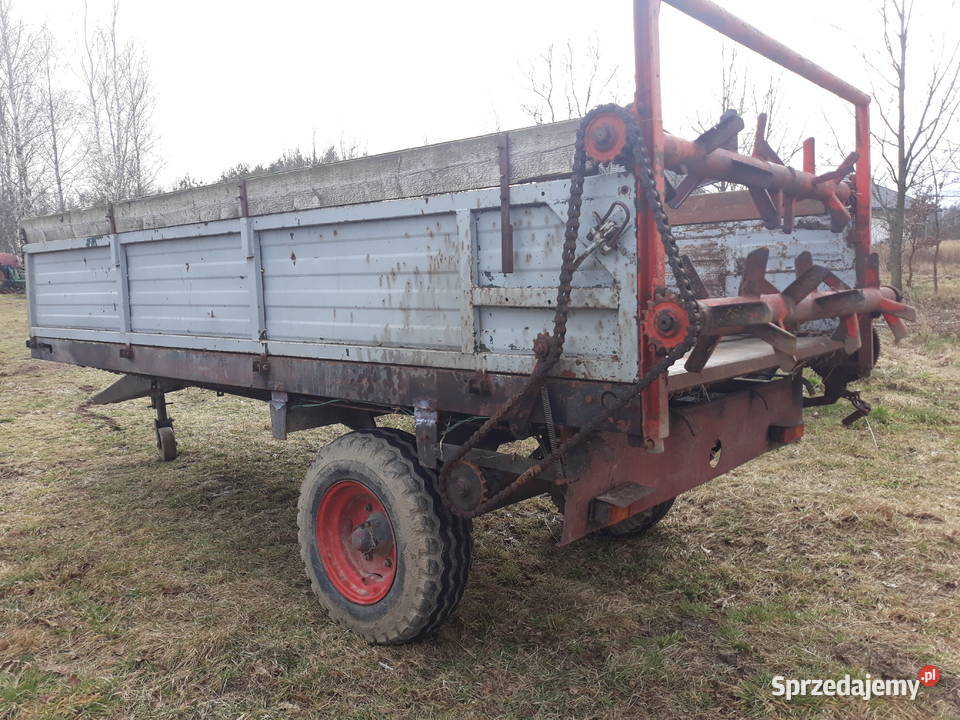 Rozrzutnik obornika jednoosiowy 3 tony sprzedam