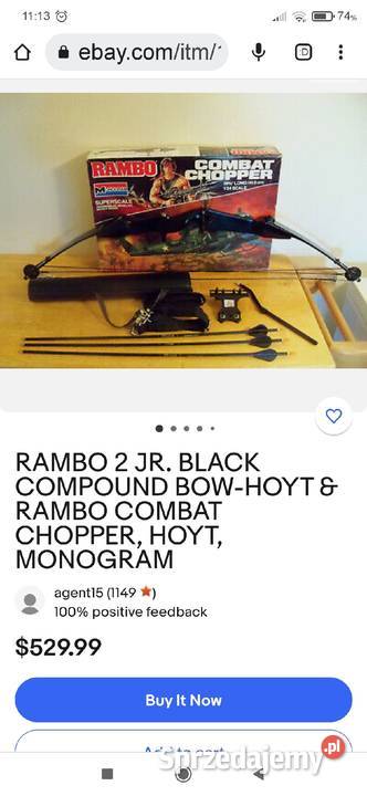 Łuk bloczkowy HoytEaston RAM TARGET RAMBO Sporty strzeleckie i myślistwo