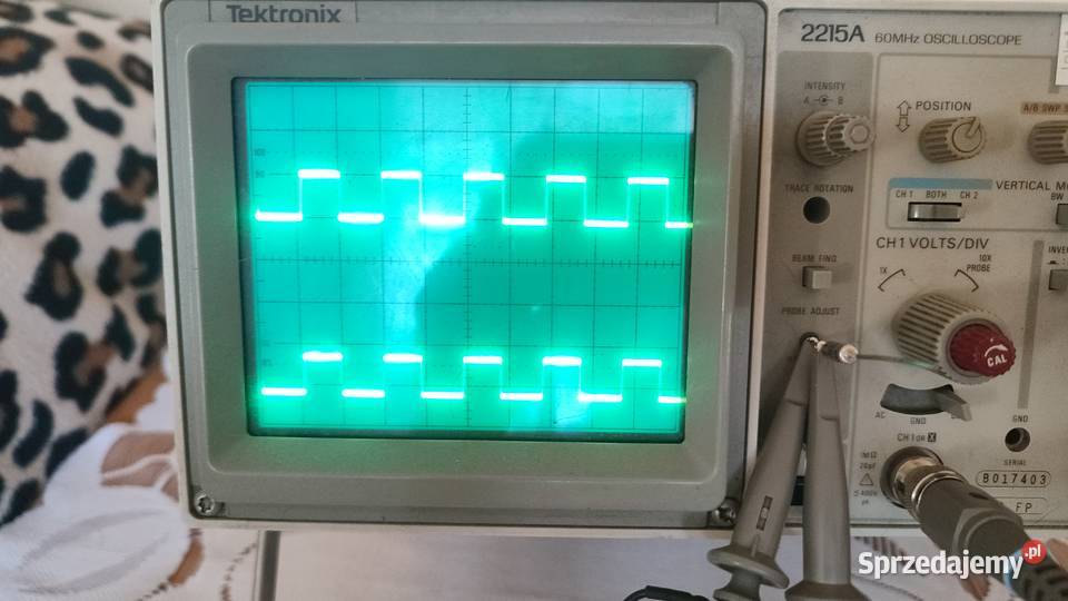 Oscyloskop Tektronix 2215a 2 Kanały 60 MHz 2 x Płaza sprzedam