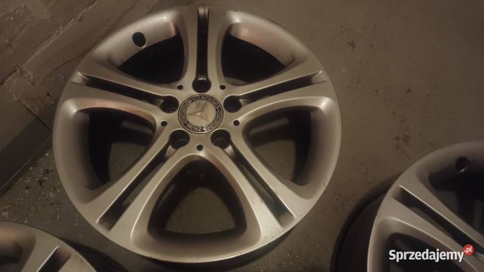 Oryginalne felgi Mercedes 17 5x112 Klasa aluminiowe Poznań