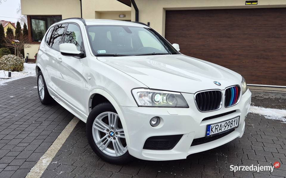BMW X3 F25 M PAKIET Piękna automat dobrze diesel