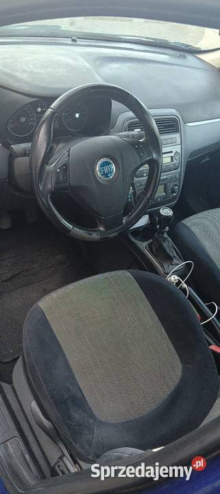 Fiat Grande Punto Desing Giugiaro 14 benzyna poduszka powietrzna wielkopolskie Baranowo