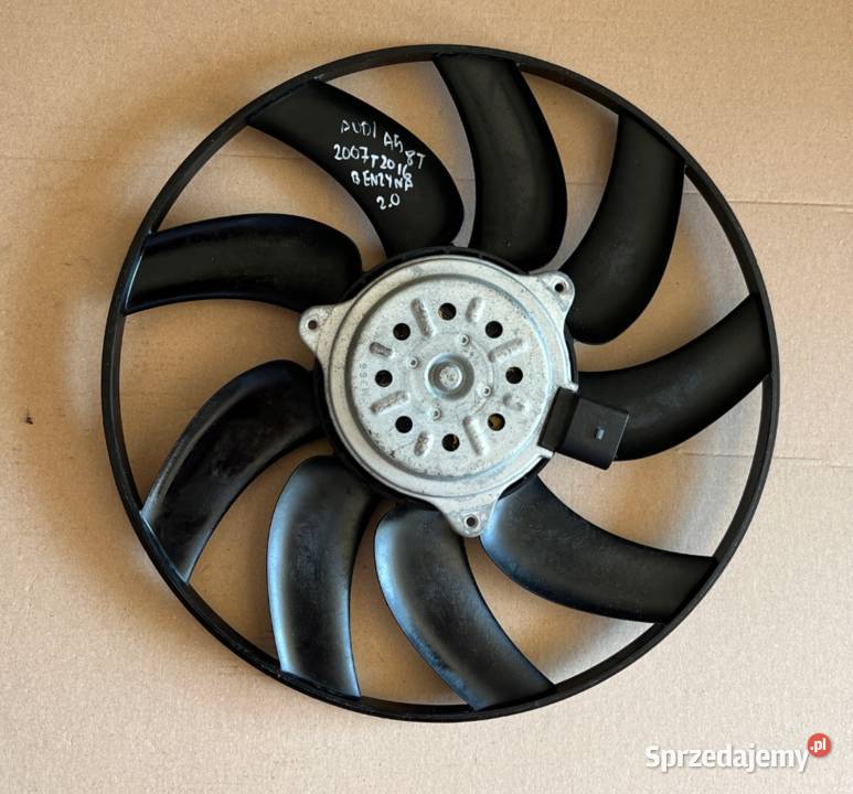 WENTYLATOR CHŁODNICY AUDI A5 8T A10111406FD RSQ3 Kłodzko