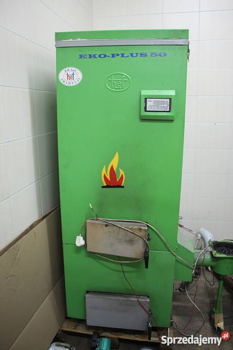 Piec kocioł CO Hef ekoplus 50kw sprawny 100 Pozostałe Tomaszów Mazowiecki