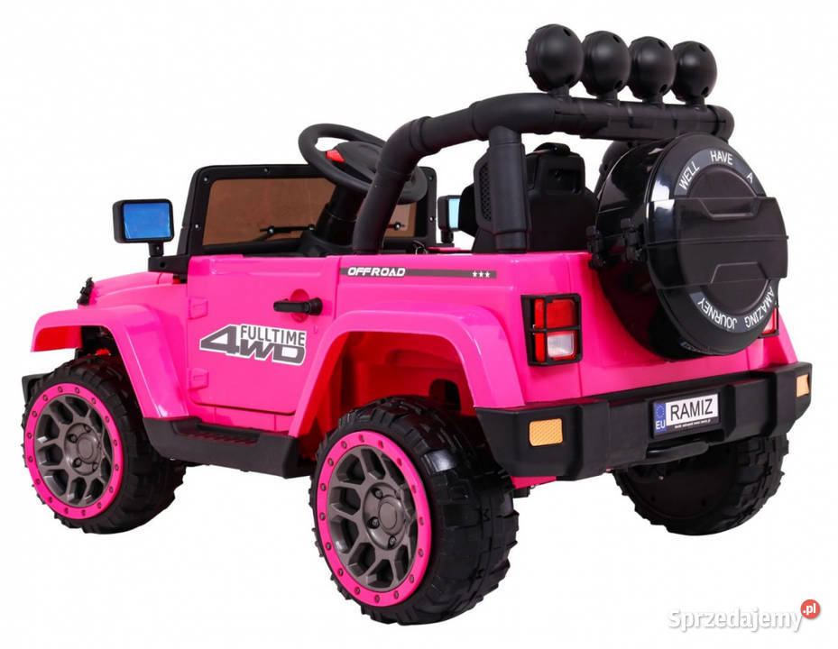 Pojazd Terenowy 4x4 Dzieci 12V 4 Silniki LED Pojazdy elektryczne i spalinowe świętokrzyskie Łopuszno