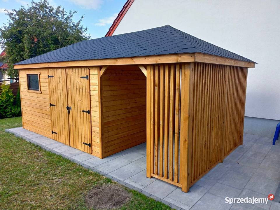 Domek narzędziowy 3x6 Altana Ogrodowa Drewutnia Ogród Częstochowa