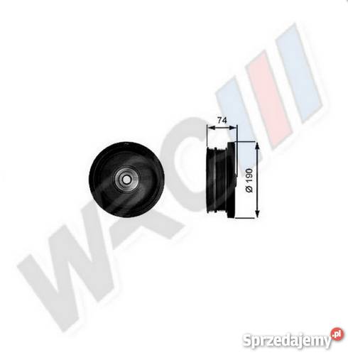 KOŁO PASOWE WAŁU BMW E81 E87 118d 120d E90 320d Włocławek