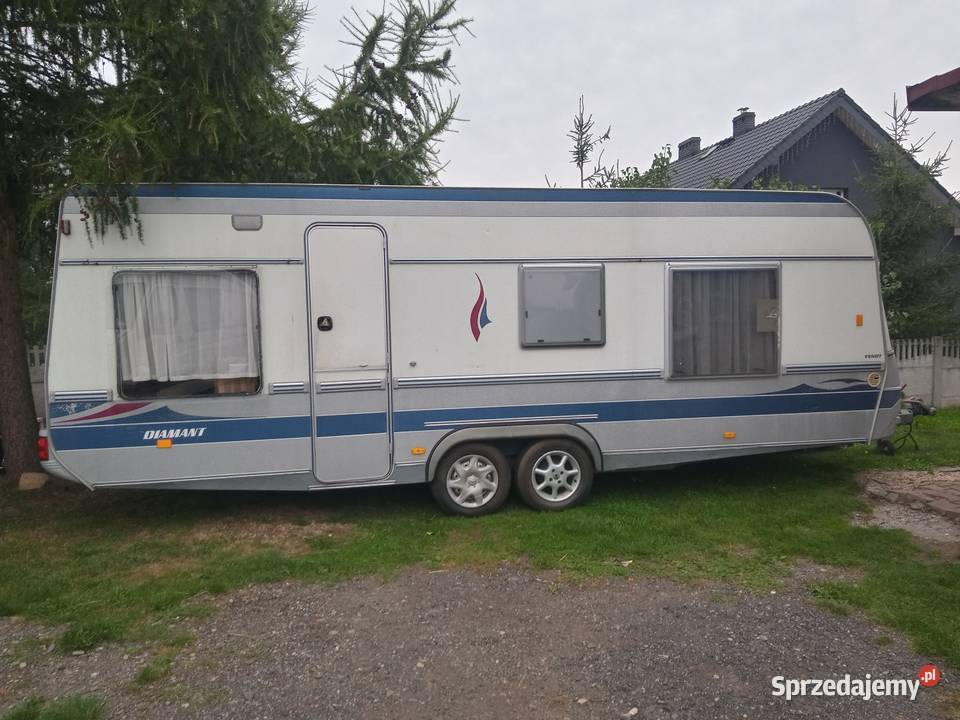 Przyczepa kempingowa fendt złamane 620