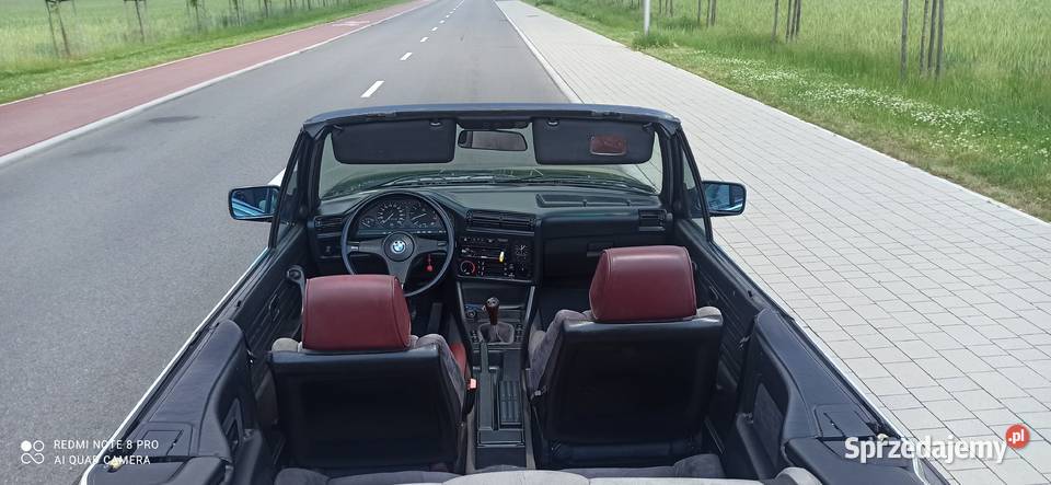 bmw e30 cabrio przebieg 95 benzyna Imielin sprzedam