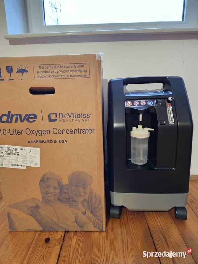 Medyczny koncentrator tlenu 10litrowy DeVilbiss Kraków