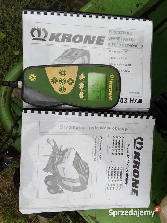 Krone Comprima V180XC Tandem Noże Krone kujawsko-pomorskie Brzozie